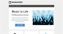 Desktop Screenshot of mixmastered.com